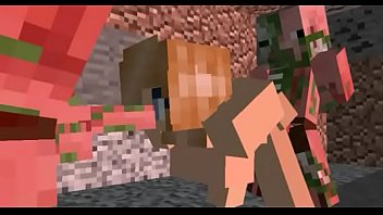 Minecraft porno zombie pig group