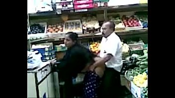 Boob Grab and Fuck in Fruit Shop