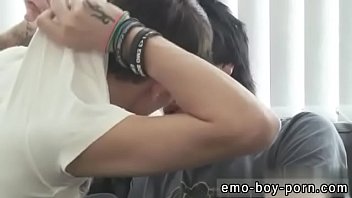 Emo creampie gay and boys cum on ass first time Hot fresh model Alex