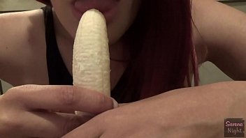 Practicing oral on a banana fail