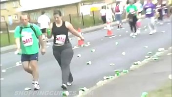 Throwback: Curvy Mature PAWG in Walk-a-thon!