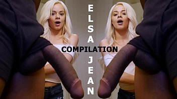 BANGBROS - Teen Elsa Jean Compilation: Petite Girl Stuffed With Big Cocks!