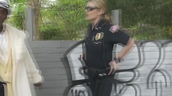 MILFs love to fuck hard with all the black criminals they arrest.