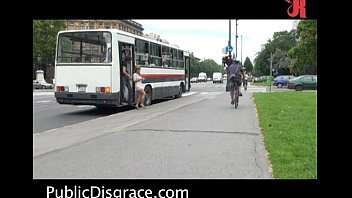 Hot Public Scene on the Bus