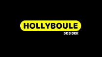 HOLLYBOULE - Public exhibition and fucking in the parking lot for two amateur sluts